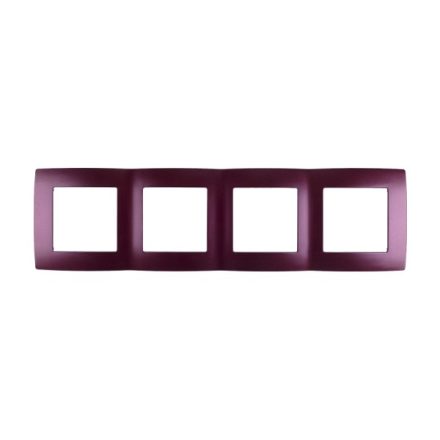 City négyes keret bordó metál Elmark