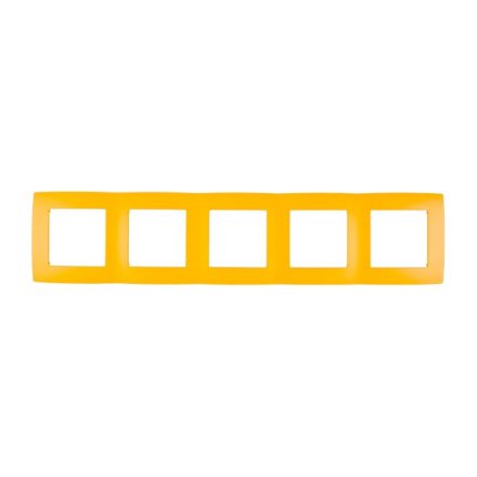 City ötös keret sárga Elmark