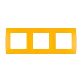 City hármas keret sárga Elmark