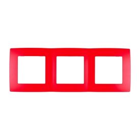 City hármas keret piros Elmark