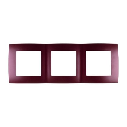 City hármas keret bordó metál Elmark