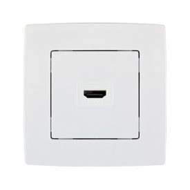 City HDMI aljzat fehér Elmark