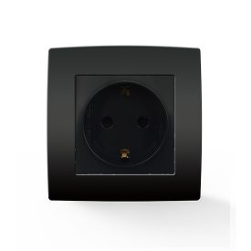 City német típusú dugalj antracit Elmark