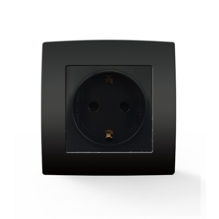 City német típusú dugalj antracit Elmark