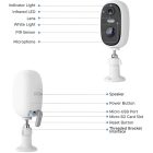 TUYA SMART napelemes kamera 1080P IP66 Elmark