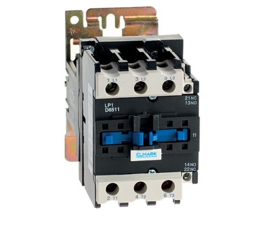 Egyenáramú kontaktor LP1-D 50A 230DC 1NO+1NC Elmark