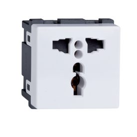 Lecce univerzális dugalj 13A fehér Elmark