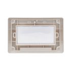 Lecce négyes keret IP65 fehér Elmark