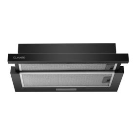   Teleszkópos falra szerelhető páraelszívó EL-60L03BL 400m³/h fekete Elmark
