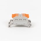 Vezeték összekötő DIN sínhez 5 bemenet/ 5 kimenet 4mm² Elmark