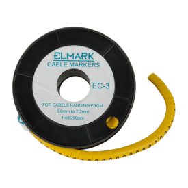 Kábeljelölő TAG EC-3 /P/ Elmark