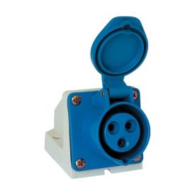 Fali ipari dugalj HT-113 16A IP44 1P+N+E 230V Elmark