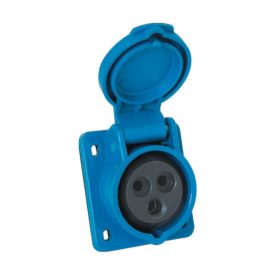 Süllyesztett ipari dugalj HT-423 32A IP44 1P+N+E 230 Elmark