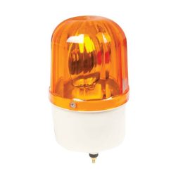 Jelző lámpa+sziréna LTE1101J-Y 12V sárga Elmark