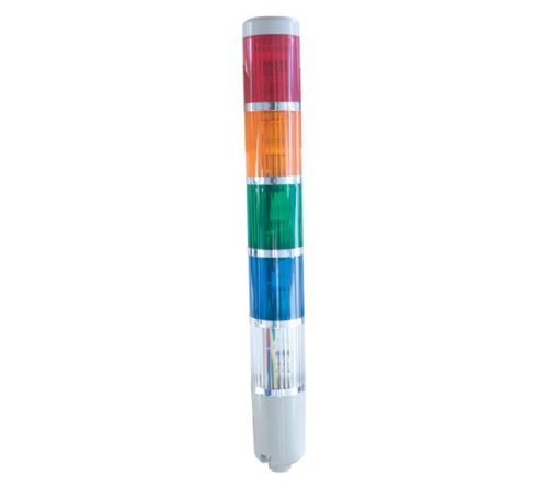 Jelző lámpa LTA205-5 12V piros,sárga,zöld,kék,fehér Elmark