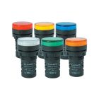 LED jelzőlámpa AD56D-22-Y-110 SÁRGA 22mm 110VAC Elmark