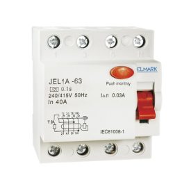 Áramvédő kapcsoló JEL1A 4P 100A/30MA Elmark