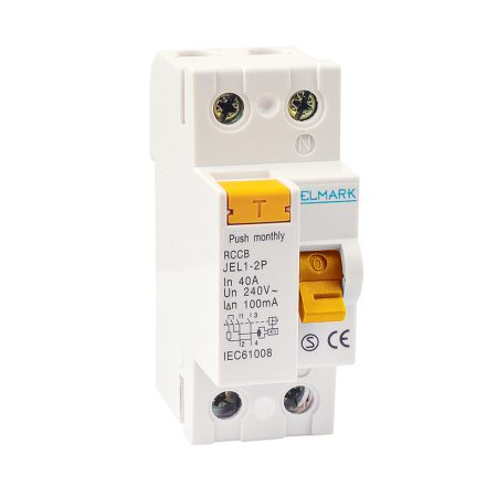 Áramvédő kapcsoló JEF 2P 25A/300MA Elmark