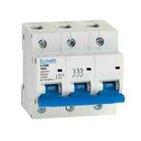 Kismegszakító C100M 10KA 3P 80A B Elmark