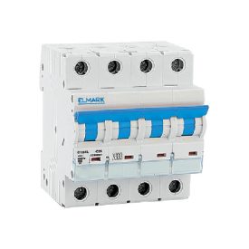 Kismegszakító C104L 20A 4P 10kA C Elmark
