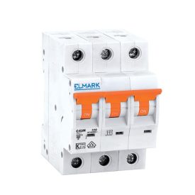 Kismegszakító C43N 50A 3P 4.5kA C Elmark
