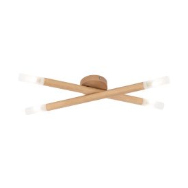 Noble 4xG9 világosbarna mennyezeti lámpa TK Lighting