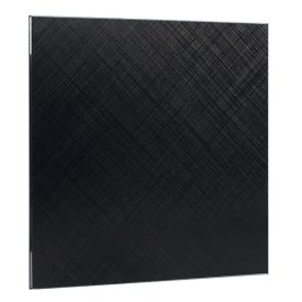 Üveg előlap fekete metál Elmark