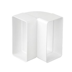   EL02-524 VERTIKÁLIS 90° idom lapos csatornákhoz 110x55mm Elmark