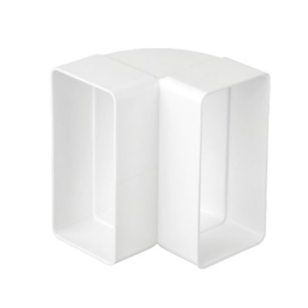 EL02-524 VERTIKÁLIS 90° idom lapos csatornákhoz 110x55mm Elmark