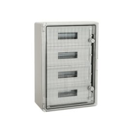   Műanyag elosztószekrény átlátszó ajtó 60 modulos IP65 Elmark