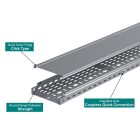 CT1 kábeltálca fedél M:15mm SZ:300mm V:0.6mm H:2500mm Elmark