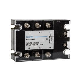 Szilárdtest relé ZG33-3-10B 400VAC 10A 3P Elmark