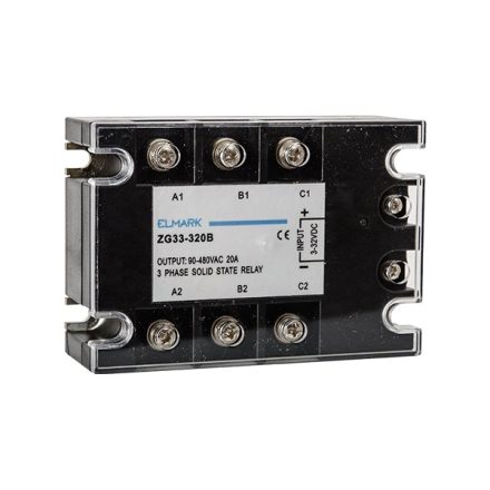 Szilárdtest relé ZG33-3-10B 400VAC 40A 3P Elmark