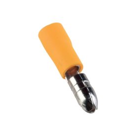   Szigetelt hengeres csatlakozó dugó MPD 5.5-195/SÁRGA Elmark