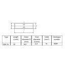 Szigeteletlen toldóhüvely GTY-70 Elmark