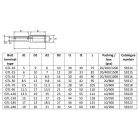 Réz-Alu toldóhüvely GTL-16 Elmark