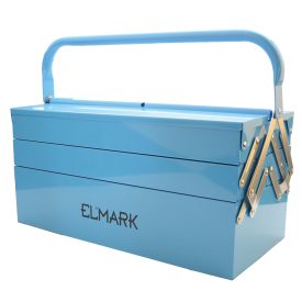Vas szerszámosláda 404x200x150mm Elmark