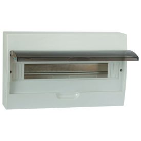 Műanyag falon kívüli elosztódoboz 6 modulos Elmark