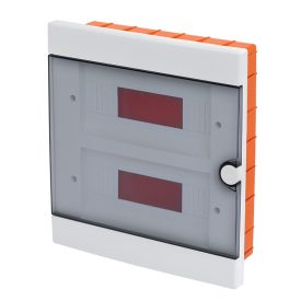   Műanyag elosztódoboz 24 (2X12) modulos - falba építhető Elmark