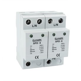 Túlfeszültség levezető- X/1P+N In 12,5kA Elmark