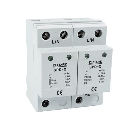 Túlfeszültség levezető- X/1P+N In 12,5kA Elmark