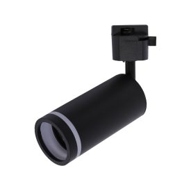 1xGU10 sínes lámpatest fekete TK Lighting