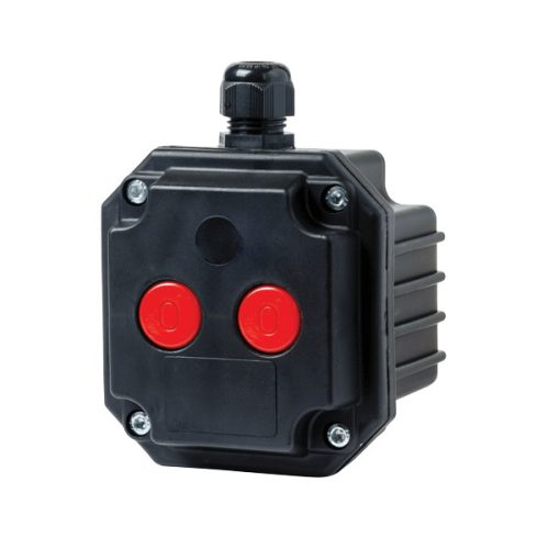 BOX PP- 2 start buttons with 1 entry IP65 Elmark