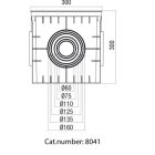 Manhole box 300Х300Х300mm Elmark