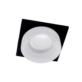 Spot lámpatest 1XGU5.3 négyzet fekete/fehér Elmark