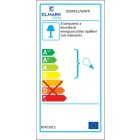 Spot lámpatest 1XGU5.3 négyzet fehér/fehér Elmark