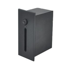   3W 4000K IP20 lépcső világító fekete lámpatest mozgásérzékelővel Elmark