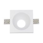 Gypsum spotlámpa szögletes GU10 Elmark