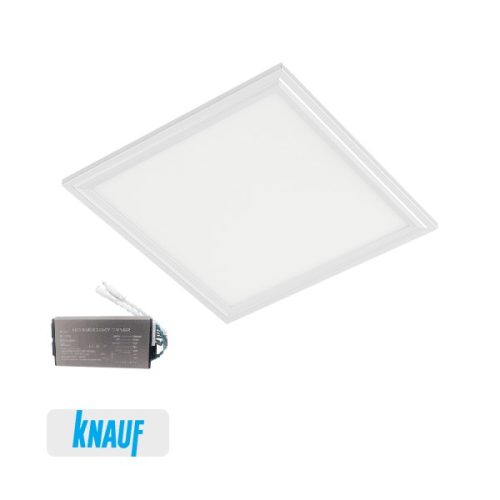 48W 4000K IP40 595x595mm fehér LED panel inverterrel Elmark