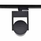 25W 3000K 38° sínes lámpatest fekete Elmark